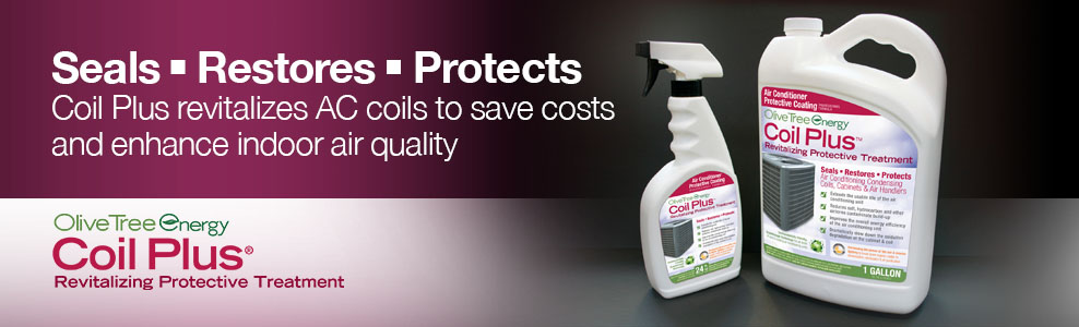 Seals - Restores - Protects. Coil Plus revitalizes AC coils to save costs and enhance indoor air quality.